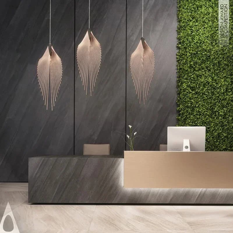 Nowoczesny nordycki żyrandol LED – designerska lampa sufitowa z metalu do salonu i jadalni