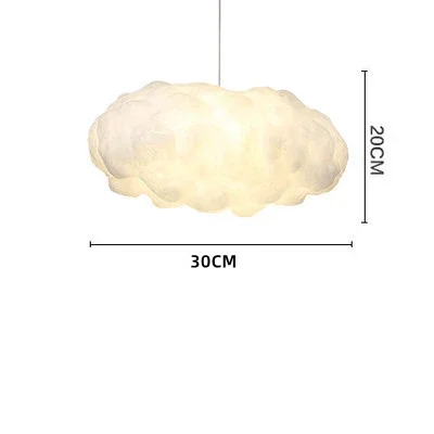 Lampa chmura LED – nowoczesna nordycka lampa sufitowa do pokoju dziecka, salonu i restauracji