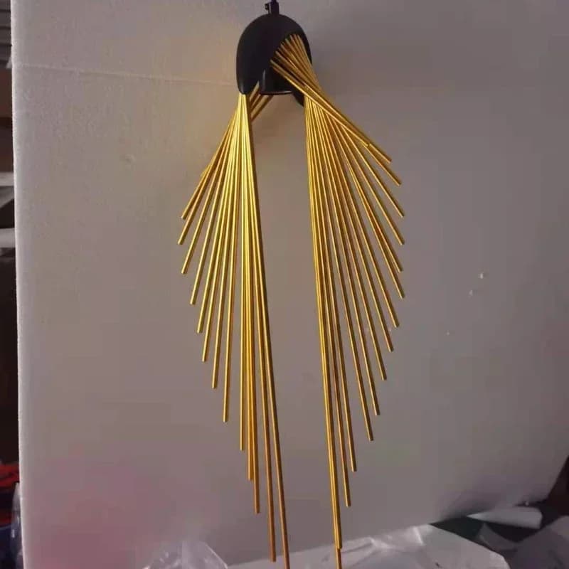 Nowoczesny nordycki żyrandol LED – designerska lampa sufitowa z metalu do salonu i jadalni